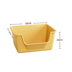 Extra-Large Semi-Enclosed Cat Litter <b>Box</b> - Jumbo Splash-Proof Maine Coon Cat Toilet <b>Drop</b>-Shipping - Product Image 1