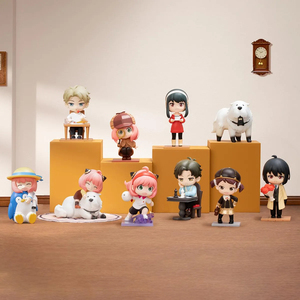 Authentique POP MARTT SPY & FAMILY Daily Life Series Ensemble Complet 9 Pièces Boîte Mystère Figurine Anya Q Ornement de Bureau Cadeau de Collection Anime - Product Image 6