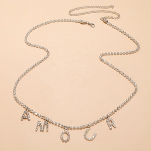 Chaînes de <span class=keywords><strong>ventre</strong></span> en métal réglables pour femmes et filles, style bohème, couleur or, à la mode, été, 2022 - Product Image 5