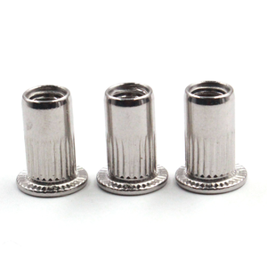 Remache de acero inoxidable SS304 316 de alta durabilidad, resistente a la corrosión salina, tipo liso, 3/8 1/4 5/16, cabeza redonda, remache moleteado, directo de fábrica - Product Image 1