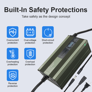 Sạc nhanh xe hai bánh XIETONG 48V 60V 72V 5A 10A có màn hình hiển thị, đạt chứng nhận CE UL FCC ETL <span class=keywords><strong>KC</strong></span> PSE SAA RCM UKCA - Product Image 5