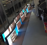 Module LED flexible couleur pleine HUADA P2.0 intérieur/extérieur - Affichage vidéo mural pour la publicité, les centres commerciaux et les magasins de détail