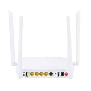 XPON ONU พร้อม AC1200 Dual-Band WiFi 1GE+3FE+2USB+1POTS ชุดอุปกรณ์ปลายทาง FTTH สำหรับ Triple-Play - Product Image 1