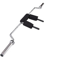Barre de squat portable pour entraînement de musculation, fabriquée en Chine, 2,2 m, 28 mm, en acier, pour levage de poids, barre de sécurité pour squats