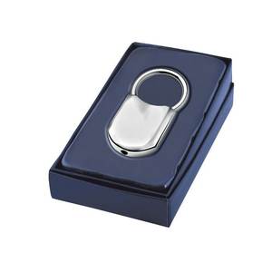 Portachiavi 'Twist' con Logo Personalizzato, Stile Vintage in Metallo Ottone, Design Cartoon, Dimensione 25mm, Portachiavi in Metallo Resistente - Product Image 2