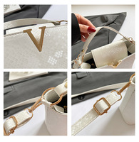Sac à main portable pour femme en cuir PU motif serpent, sac à bandoulière tendance, sac seau à poignée pour dames – Grande vente