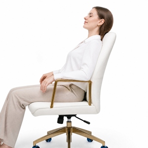 Compact Sleek Ergonomic <b>Desk</b> Seat | <b>Mini</b>-Size Minimalist Adjustable Computer Chair for Home Study Bulk Wholesale - Product Image 6