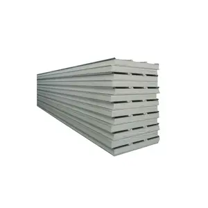 벽/지붕 용 컬러 스틸 라미네보드 단열 EPS /PU 컬러 스틸 샌드위치 패널