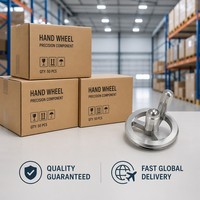Actionneurs de vanne à volant en acier inoxydable usinés CNC sur mesure, roue de commande manuelle haute résistance, pièces de précision OEM