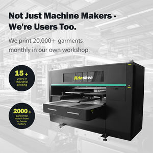 Impresora Krinshen DTG automática, máquina de impresión de camisetas, impresora DTG, impresora industrial de inyección de tinta, DTG para camisetas - Product Image 2