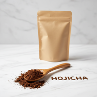 Poudre de Hojicha pour glaces et boissons, sachet de 30g/100g, thé minceur, cadeau santé en sachet et boîte