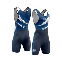 Traje de Remo Elástico de Poliéster/Spandex de Alta Calidad con Estampado Digital de Secado Rápido, Personalizado OEM, Ropa Profesional para Remo