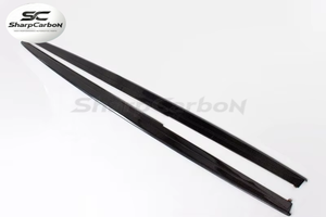 Extensión de faldones laterales de fibra de carbono F30 para <span class=keywords><strong>BMW</strong></span> F30 <span class=keywords><strong>328i</strong></span> 335i <span class=keywords><strong>M</strong></span> <span class=keywords><strong>Sport</strong></span> <span class=keywords><strong>2013</strong></span> - 2018 - Product Image 5