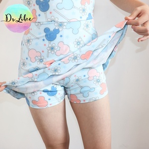 Thời trang Boutique cô gái Yoga thể thao một vai quần áo thể thao trẻ em đàn hồi cao tùy chỉnh áo dài bán buôn - Product Image 2