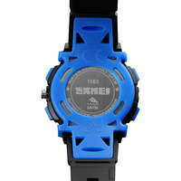 SKMEI 1163 regalo del Día de los niños relojes de banda de silicona números grandes relojes deportivos para niños fecha automática