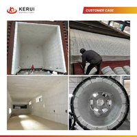 Módulo de Fibra Cerámica KERUI 1430 ℃   Módulo Plegable de Ahorro Energético para Revestimiento de Hornos, Instalación Rápida con Sistema de Anclaje