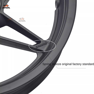 Snor Haute Qualité 17 Pouces Vente Chaude Moto Coulée Jantes En Alliage D'aluminium Jantes Rayons Cerceaux - Product Image 3