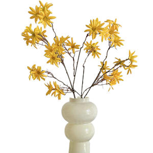 Bouquet de marguerites artificielles en soie, haute simulation, pour décorations de maison et de mariage - Product Image 5