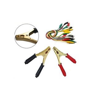 Mini pinces crocodiles en plastique Nylon 2 pouces pour la fixation d'arrière-plan de Studio <span class=keywords><strong>Photo</strong></span> - Product Image 2