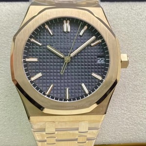 Mới Chất Lượng Hàng Đầu Đồng Hồ Cơ Khí 41Mm ZF Nhà Máy 4302 Phong Trào 15500 Rose Gold Không Thấm Nước Sapphire Đồng Hồ - Product Image 1