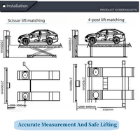 Machine d'alignement de roues automatique 3D à quatre roues avec équilibreur Changeur de pneu pour l'alignement des roues de voiture et de camion