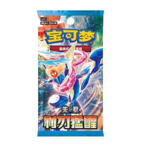 การ์ดสะสมโปเกมอน PTCG ฉบับภาษาจีนตัวย่อ CSV7C 15.0 Blade Awakening เกมการ์ดสะสม ของเล่นอนิเมะสำหรับเด็ก - Product Image 1