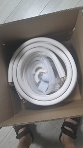 1/4 3/<span class=keywords><strong>8</strong></span> 1/2 5/<span class=keywords><strong>8</strong></span> 3/4 Tuyau en <span class=keywords><strong>cuivre</strong></span> de climatisation isolé de diamètre pour la climatisation froide et chaude - Product Image 5