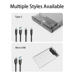 Trong suốt HDD bao vây 2.5 inch SATA để 3.0 USB nội bộ SSD để bên ngoài Ổ đĩa cứng trường hợp đĩa cứng hộp cho máy tính - Product Image 6