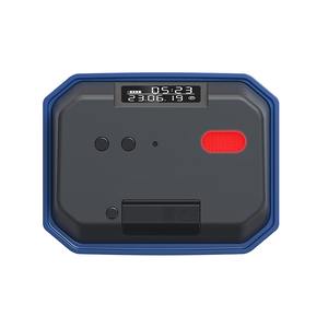 Horloge <span class=keywords><strong>de</strong></span> <span class=keywords><strong>stationnement</strong></span> électronique pour voiture, bleue, fabriquée en Allemagne, avec batterie - Product Image 3