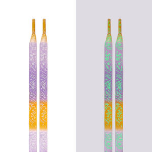 Cordones luminosos planos de 120cm para zapatillas de deporte Cordones fluorescentes para zapatos para <span class=keywords><strong>AF1</strong></span> Mujer <span class=keywords><strong>Hombre</strong></span> Resplandeciente en la noche Cordones - Product Image 5