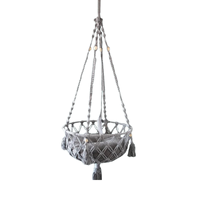 Lit pour chat suspendu de luxe OEM Cave Berceau confortable en coton pour hamac pour chat Panier d'intérieur confortable pour animaux de compagnie Floral Amovible Lavable pour chats