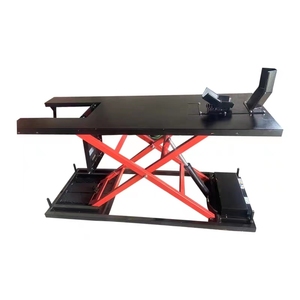 Pengangkat Motor Listrik 600kg Platform Hidrolik Gunting Silinder Ganda 200*60cm - Product Image 4