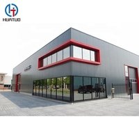 Fermes de toit structurelles en acier Atelier préfabriqué Entrepôt en acier
