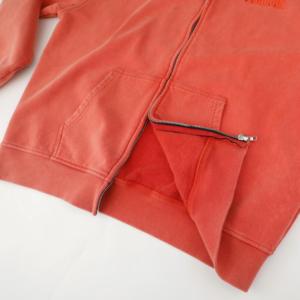 Felpe <span class=keywords><strong>con</strong></span> Zip a Maniche Lunghe in Spugna Personalizzabili <span class=keywords><strong>con</strong></span> Ricamo e Effetto Invecchiato per Uomo - Product Image 5