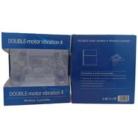 Article populaire : Manette de jeu double vibration compatible pour PS4, vente en gros directe usine