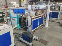 Ligne d'extrusion et de tressage de tuyaux d'incendie en PVC à vis simple avec PLC et boîte de vitesses