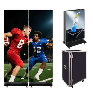 Pantalla LED Plegable de Aluminio Personalizada, con Control WiFi, Portátil, de Alto Brillo, Vertical, para Exhibiciones en Interiores y Comercios - Product Image 1
