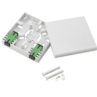 PTO 1FO 2FO Connecteur Traversée SC/APC Boîtier Prise SFR Externe Câble Fibre Optique avec Pigtail PTO Mural 0.9MM