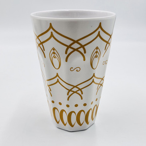 Collection de <span class=keywords><strong>vaisselle</strong></span> en mélamine <span class=keywords><strong>Mandala</strong></span> Art, assiettes, bols et tasses décoratifs à motifs dorés - Product Image 2