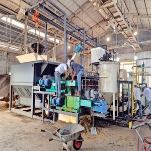 Petite machine de fabrication d'huile de cuisson pour extra huile de palme 1TPH Machine complète de traitement d'huile de palme pour le Nigeria - Product Image 3