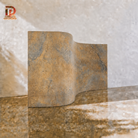 Carreaux muraux en argile modifiée écologiques 120x60cm, minces 3-4mm, légers et pliables, panneaux muraux intérieurs et extérieurs pour appartement et salle à manger