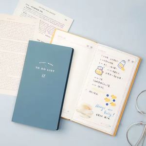 To Do List Notepad Small PU Leather <b>Notebook</b> Mini Daily Planner Schedule Book Office School Cute Stationery - Product Image 4