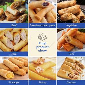 เครื่องทำแผ่นแป้งปอเปี๊ยะจีนอัตโนมัติเต็มรูปแบบของเวียดนาม - Product Image 6