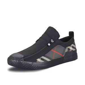 Sneakers tendance de créateurs, motif à carreaux, chaussures de course classiques décontractées, chaussures de marche pour femmes, chaussures de sport pour hommes. - Product Image 2