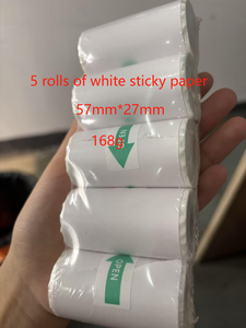 57*25 mét giấy nhiệt Rolls cho X5 X6 X7 X15 ảnh mini máy in chất lượng cao films được sử dụng trong nhiệt máy in mini - Product Image 4