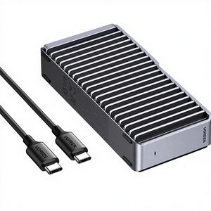 UGREEN 40Gbps M.2 NVMe アルミ製両面フィン放熱ノイズレスSSDケース Thunderbolt 4/3/USB4/3.2/2.0対応 - Product Image 1
