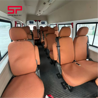 Bus d'occasion de luxe pour excursions urbaines, minibus JMC 17 places, 90% neuf, à vendre à prix réduit
