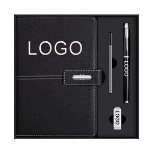 Personalized Customized Notebook A5 with <b>Pen</b> Promotional Business Gifts Hardcover Gift Box Set - Product Image 3