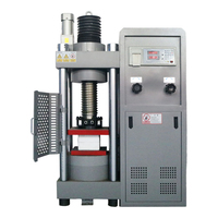 Équipement d'essai de pression hydraulique à affichage numérique 2000KN/3000KN / Machine d'essai de résistance à la compression des échantillons de béton et de ciment