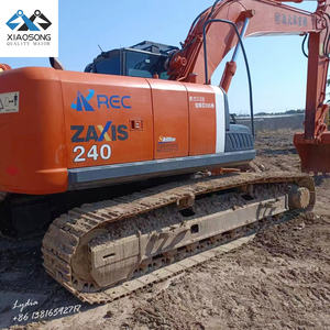 Hitachi-excavadora Zx240 usada con motor de inyección directa, máquina grande de 24 toneladas, Zx240 - Product Image 6